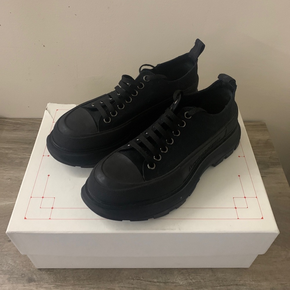 Alexander McQueen Men’s Tread Slick Sneakers